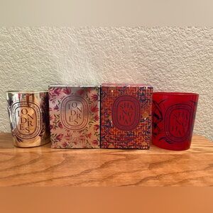 Diptyque City Candle Jars and Boxes - 1 London and 1 Shanghai